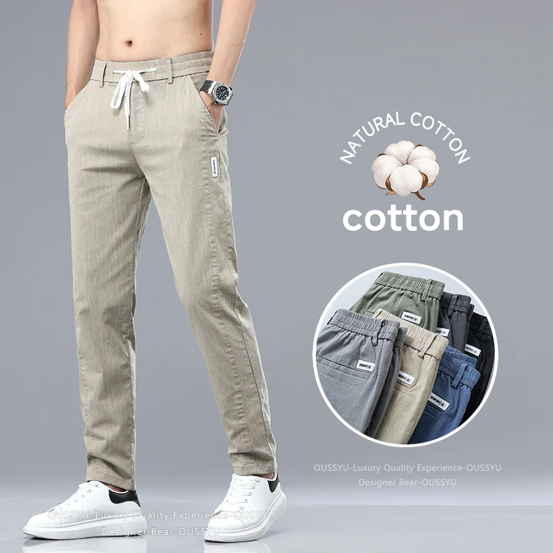 Chino Pants Men - Brand Clothing 2026 Summer Men's Classic