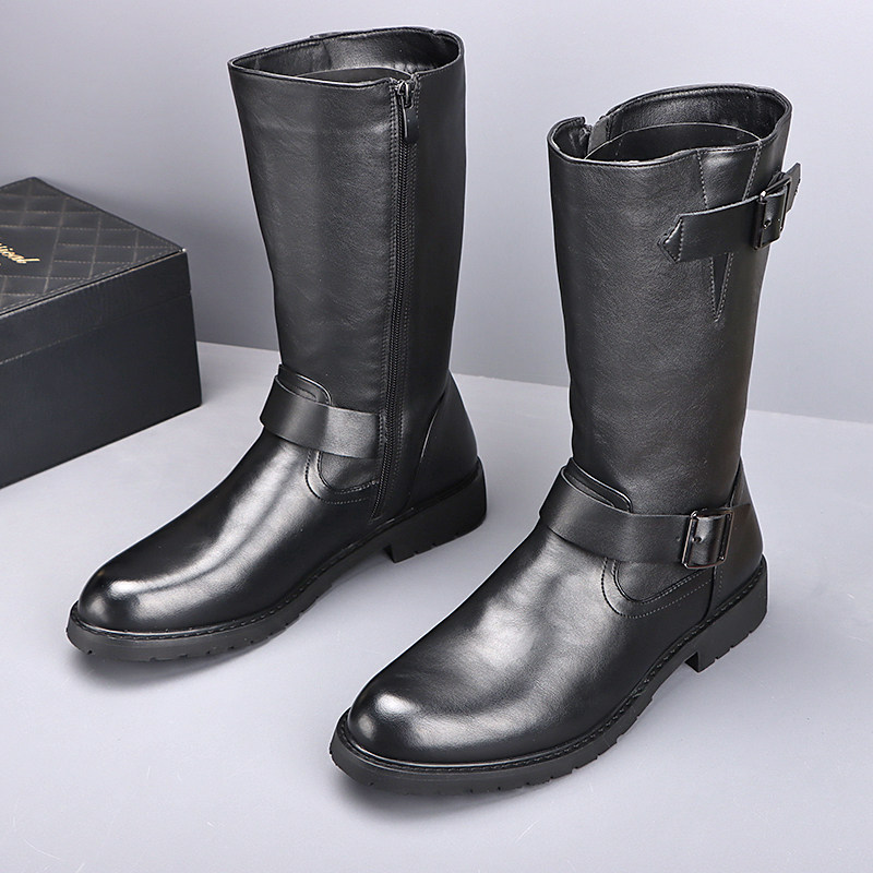 Men'S Fashion Footwear - England style men fashion cosplay stage