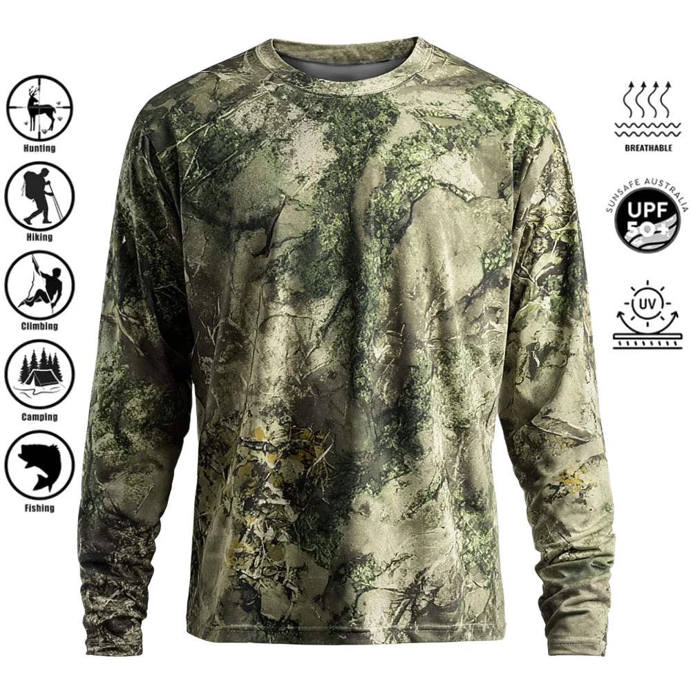 Mens Fashion Summer - Men Long Sleeve T-shirt Polyester 3D