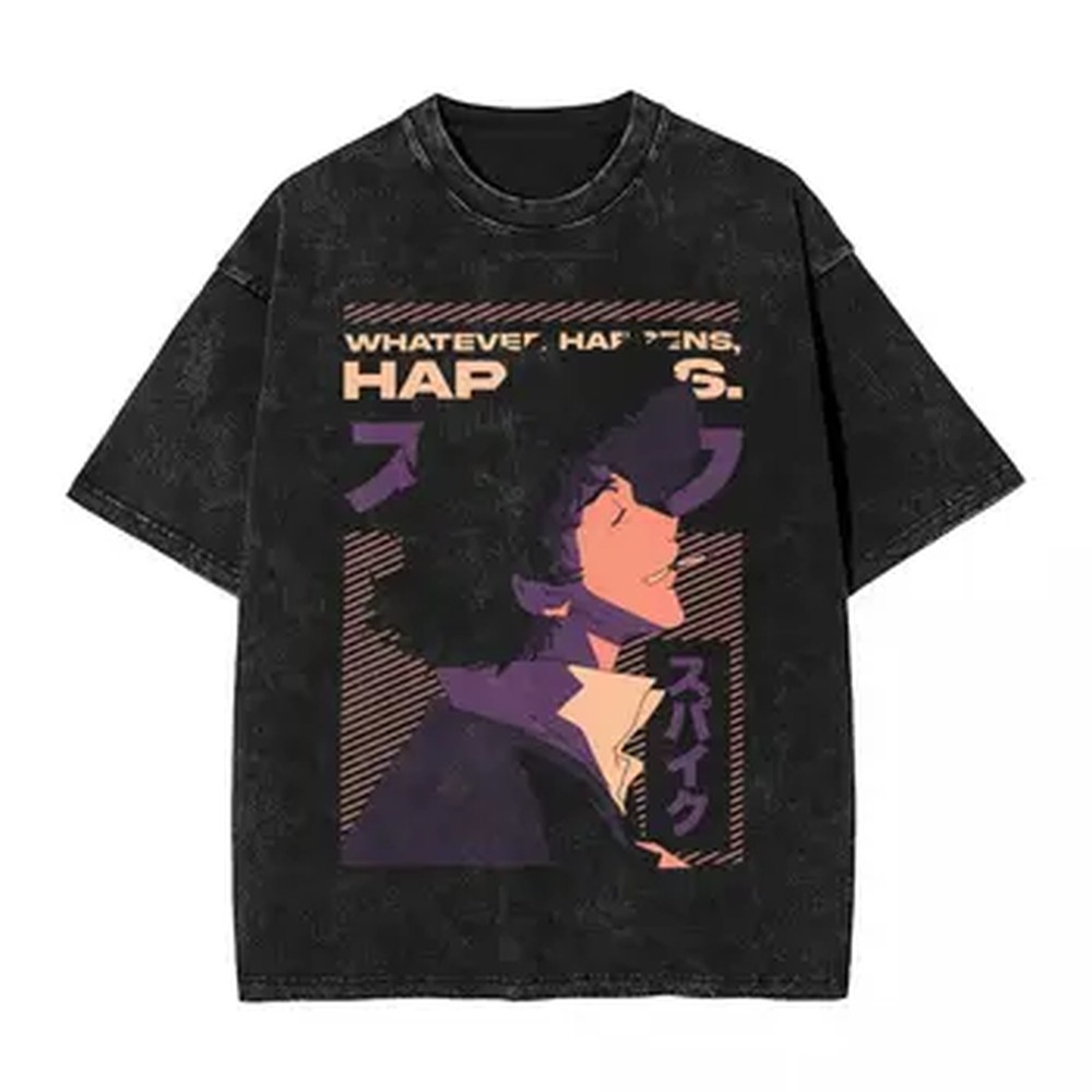 Graphic Tee Oversized - Manga Cowboy Bebop Spike Spiege Graphic