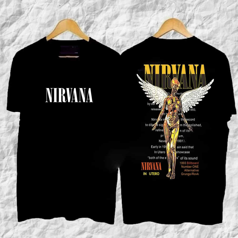 Poster Men Fashion - Nirvana Rock Band Classic Album Poster