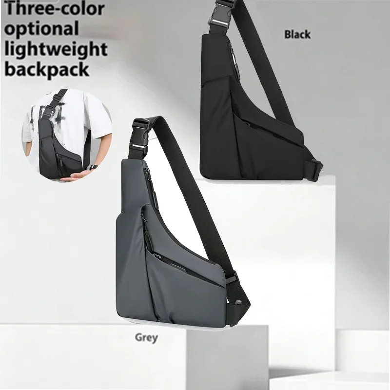 Men's Bag Large Capacity Trian - Crossbody Bag Men ulasan dan harga