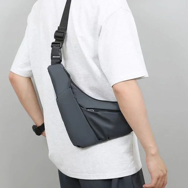 Men's Bag Large Capacity Trian - Crossbody Bag Men ulasan dan harga