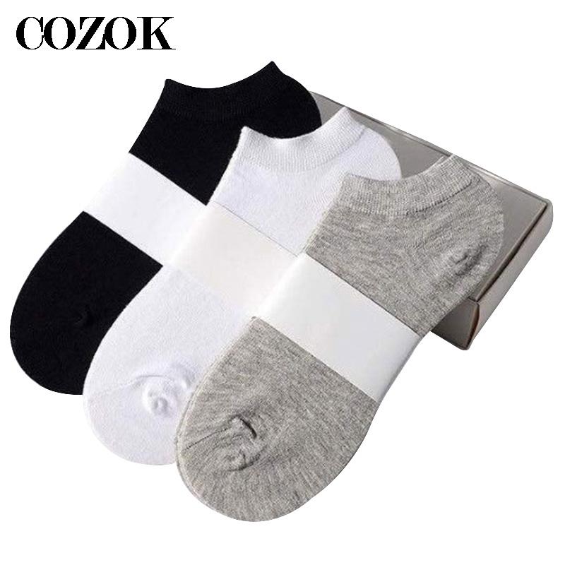 10pcs=5 Pairs Mens Socks Casua - Socks Ankle Men ulasan dan harga
