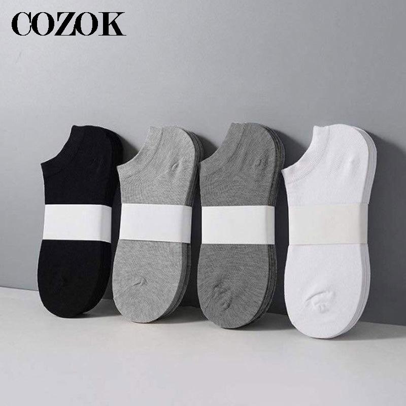 10pcs=5 Pairs Mens Socks Casua - Socks Ankle Men ulasan dan harga