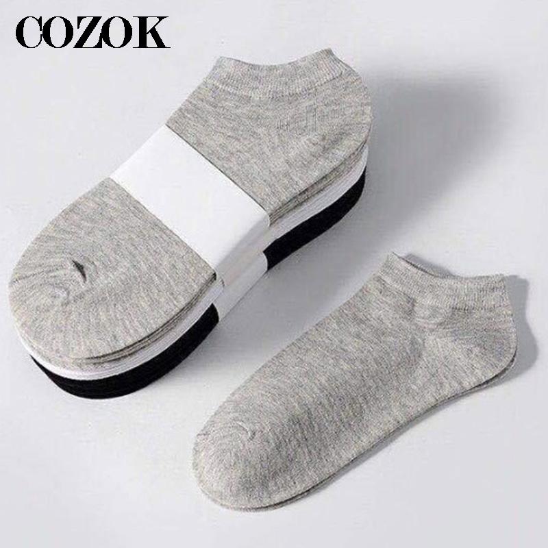 10pcs=5 Pairs Mens Socks Casua - Socks Ankle Men ulasan dan harga