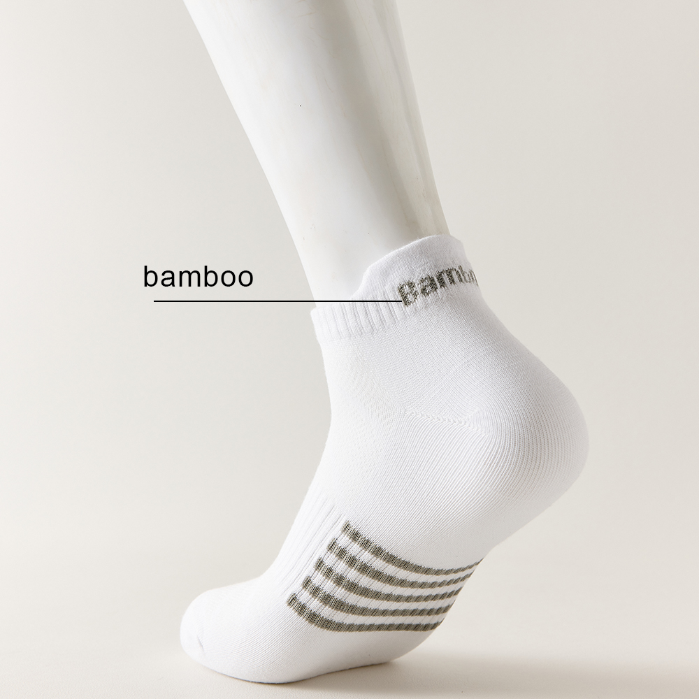 5/10 Pairs Men's Bamboo Fiber  - Socks Ankle Men ulasan dan harga