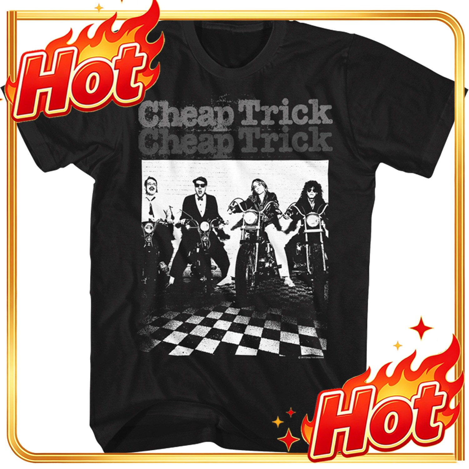 Custom Top Classic Legend Rock - Poster Men Fashion ulasan dan harga