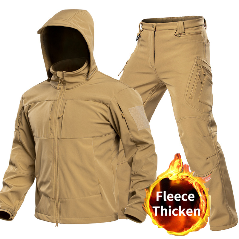 Outdoor Tactical Softshell Sui - Mens Fashion Zip Up ulasan dan harga