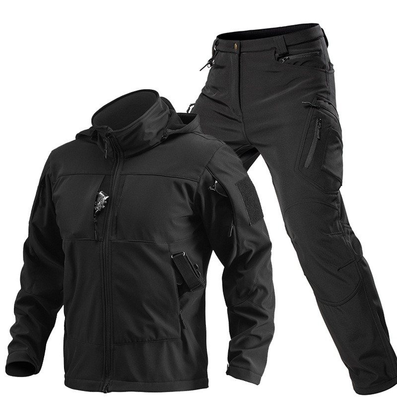 Outdoor Tactical Softshell Sui - Mens Fashion Zip Up ulasan dan harga