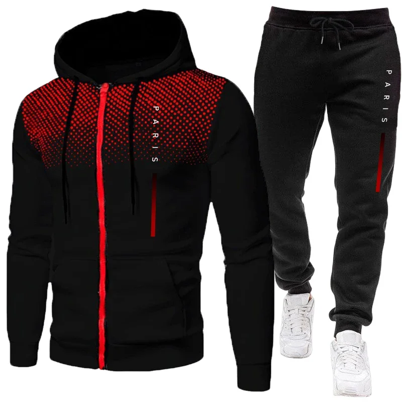 Fall Winter Daily Casual Sport - Mens Fashion Zip Up ulasan dan harga