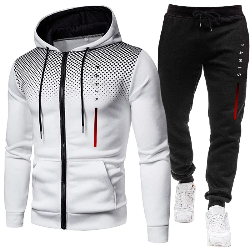Fall Winter Daily Casual Sport - Mens Fashion Zip Up ulasan dan harga