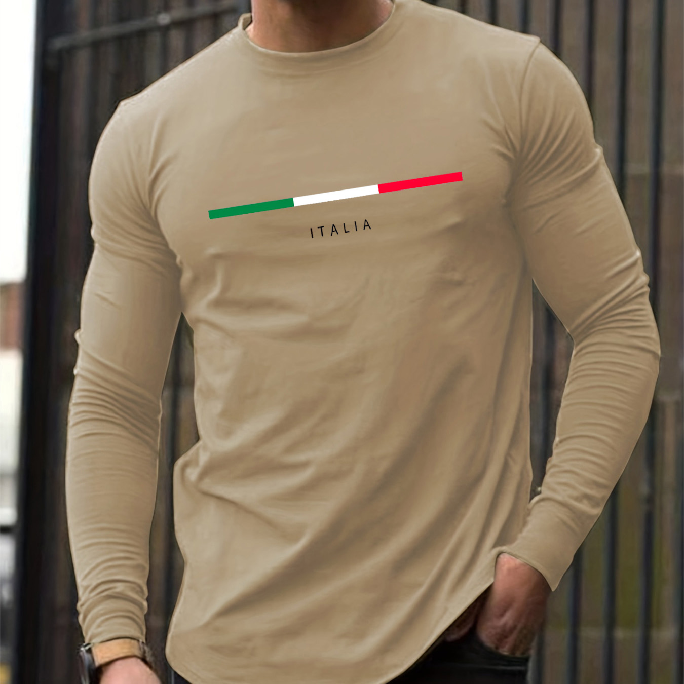100% pure cotton men's long sl - Mens Fashion Summer ulasan dan harga