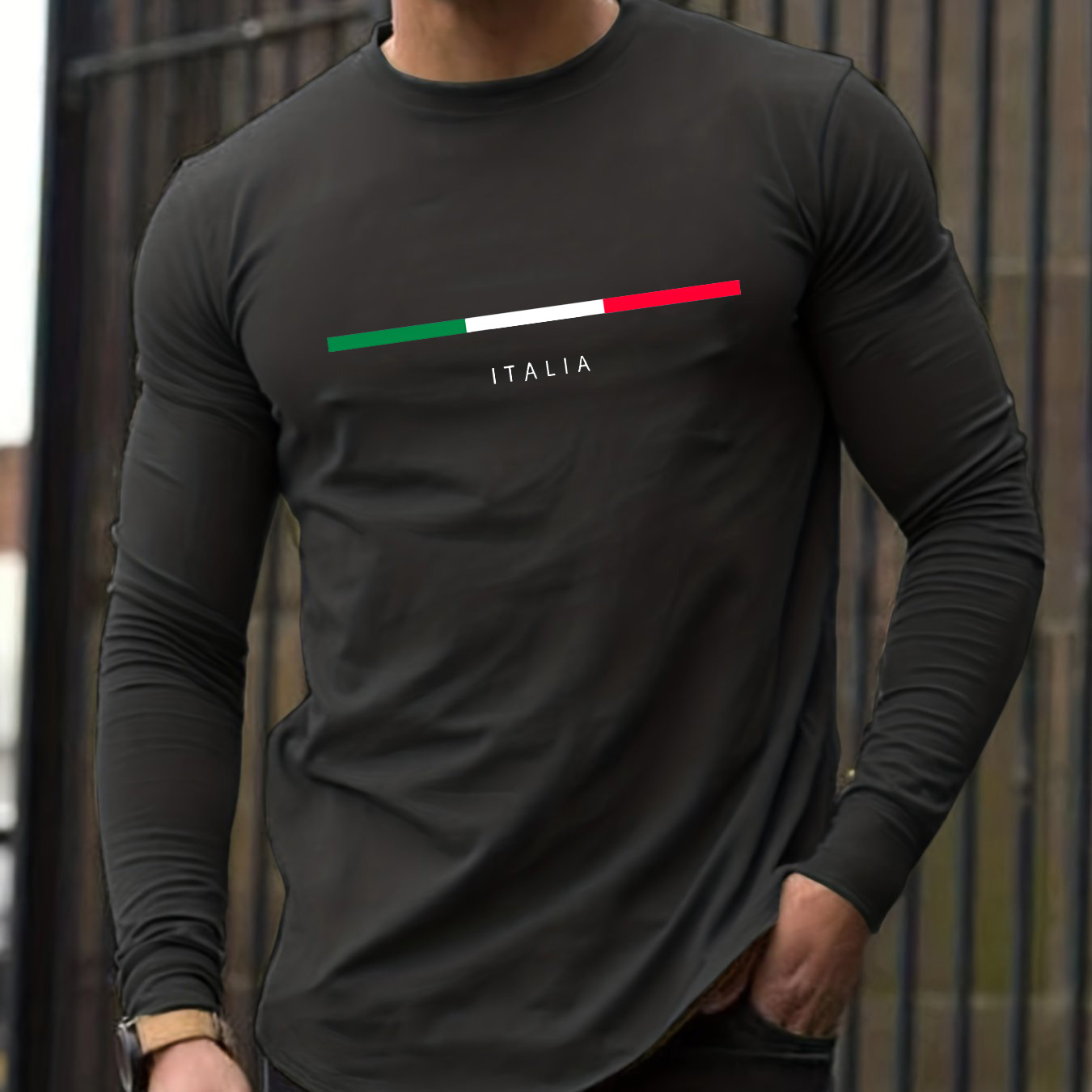 100% pure cotton men's long sl - Mens Fashion Summer ulasan dan harga