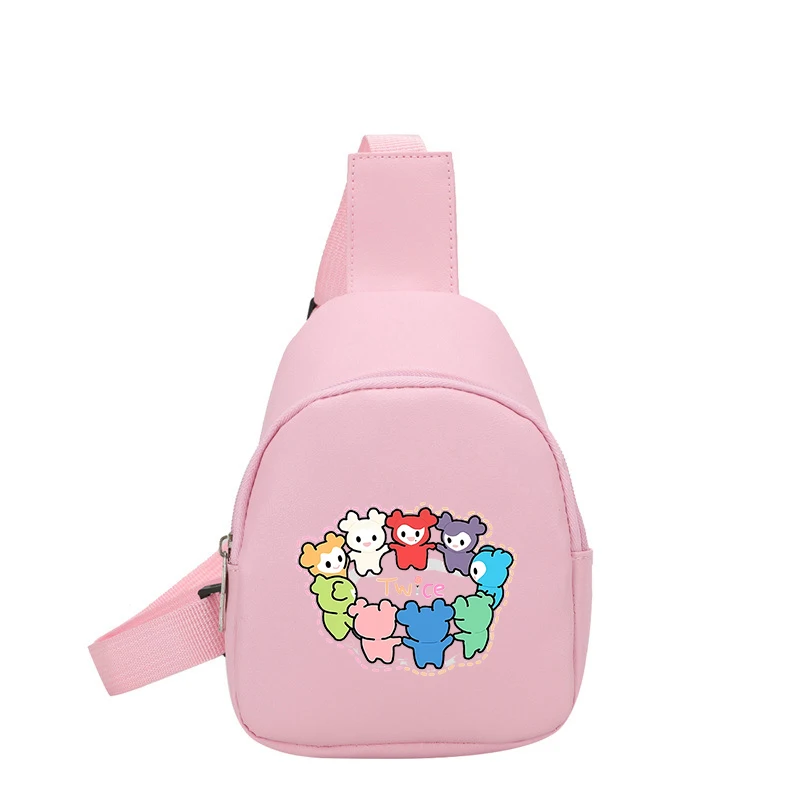 Cute Cartoon Chest Bag Kpop TW - Crossbody Bag Men ulasan dan harga