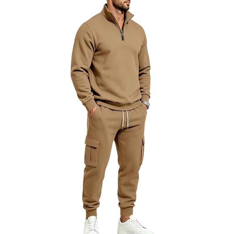 Men's Fall-Winter Two-Piece Ou - Mens Fashion Zip Up ulasan dan harga
