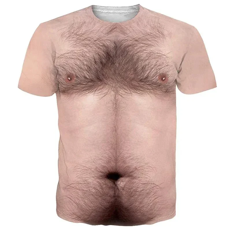 2024Funny Muscle Body 3D Print - Muscle Tee Workout ulasan dan harga
