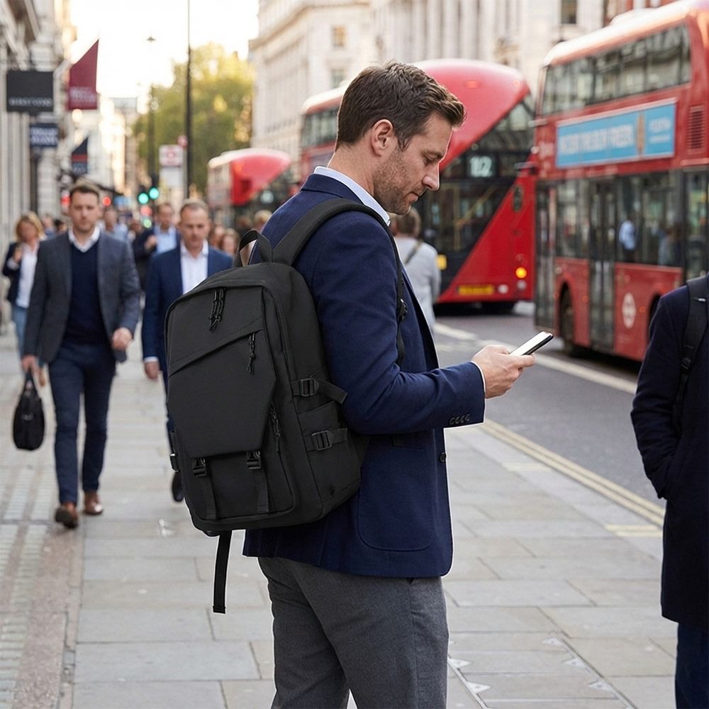 Fashion Business Men's Backpac - Mens Fashion Blog ulasan dan harga