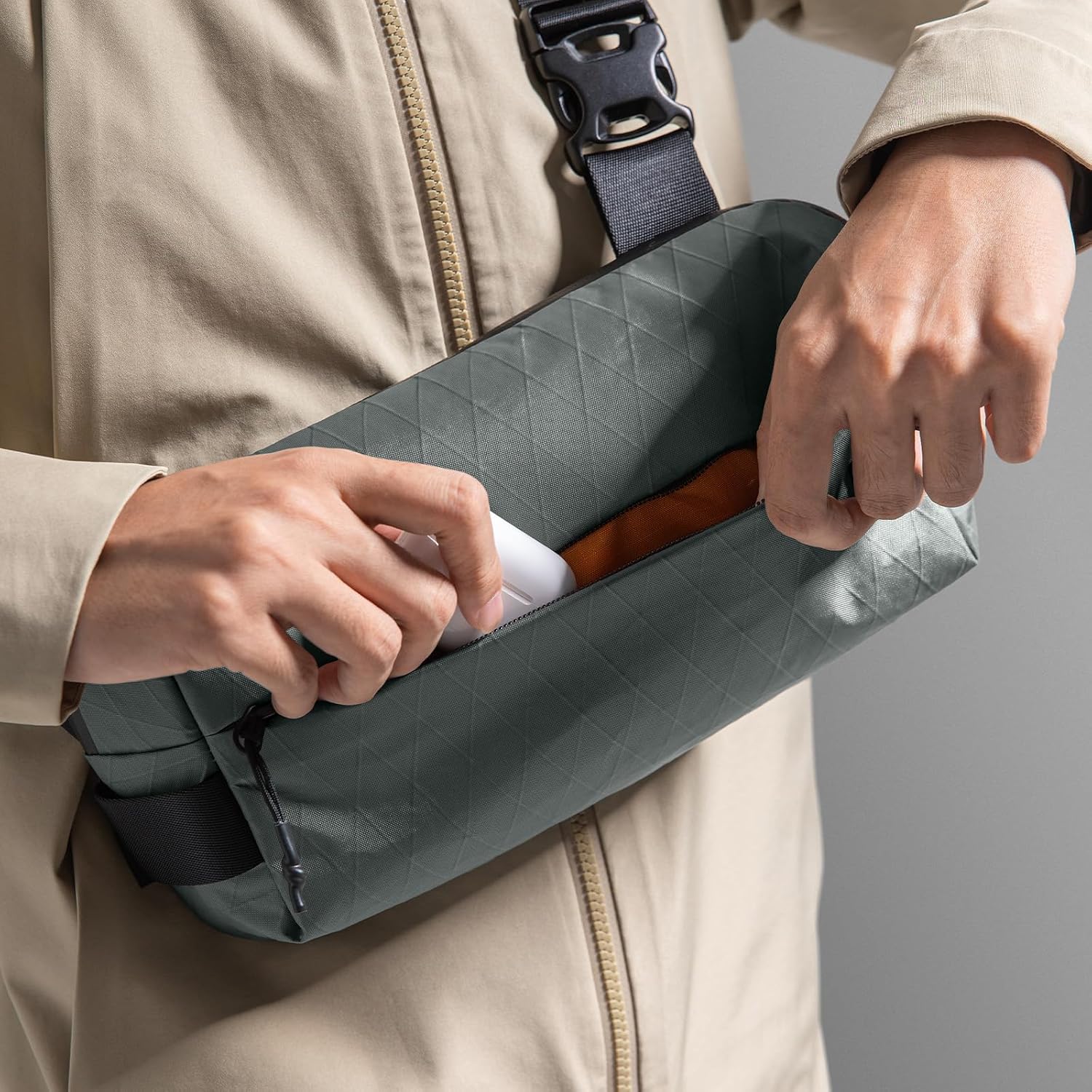Compact EDC Sling Bag 3L-10L,  - Crossbody Bag Men ulasan dan harga