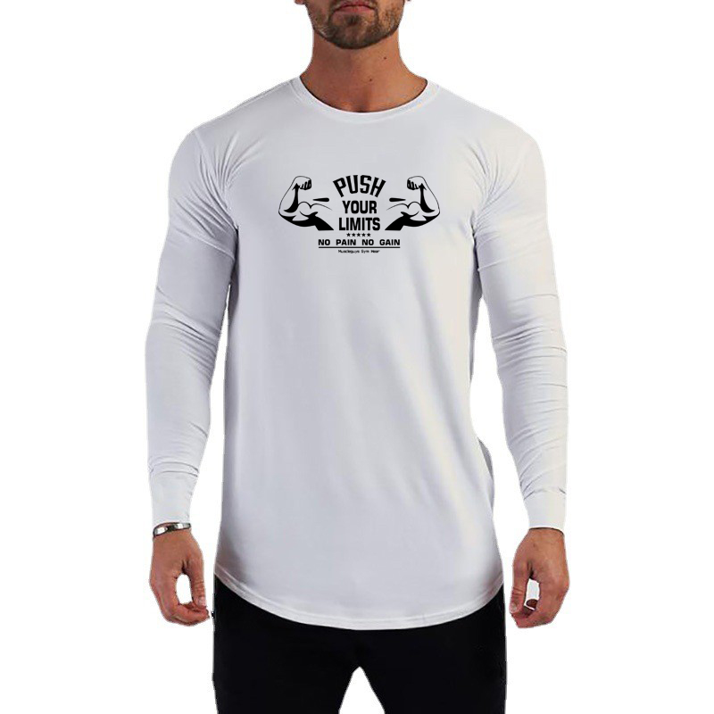 Men'S Autumn Winter Breathable - Muscle Tee Workout ulasan dan harga