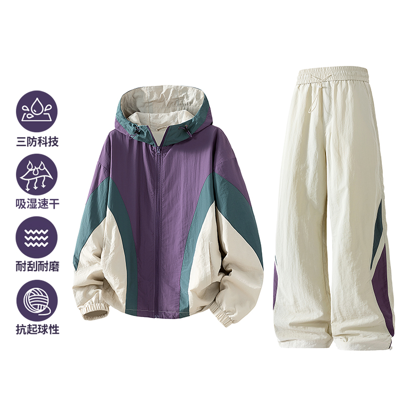New two-piece men's spring-aut - Mens Fashion Zip Up ulasan dan harga