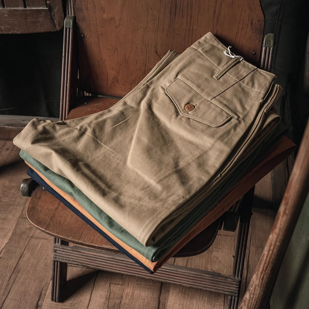 Bronson 1944 USMC Officer Chin - Chino Pants Men ulasan dan harga