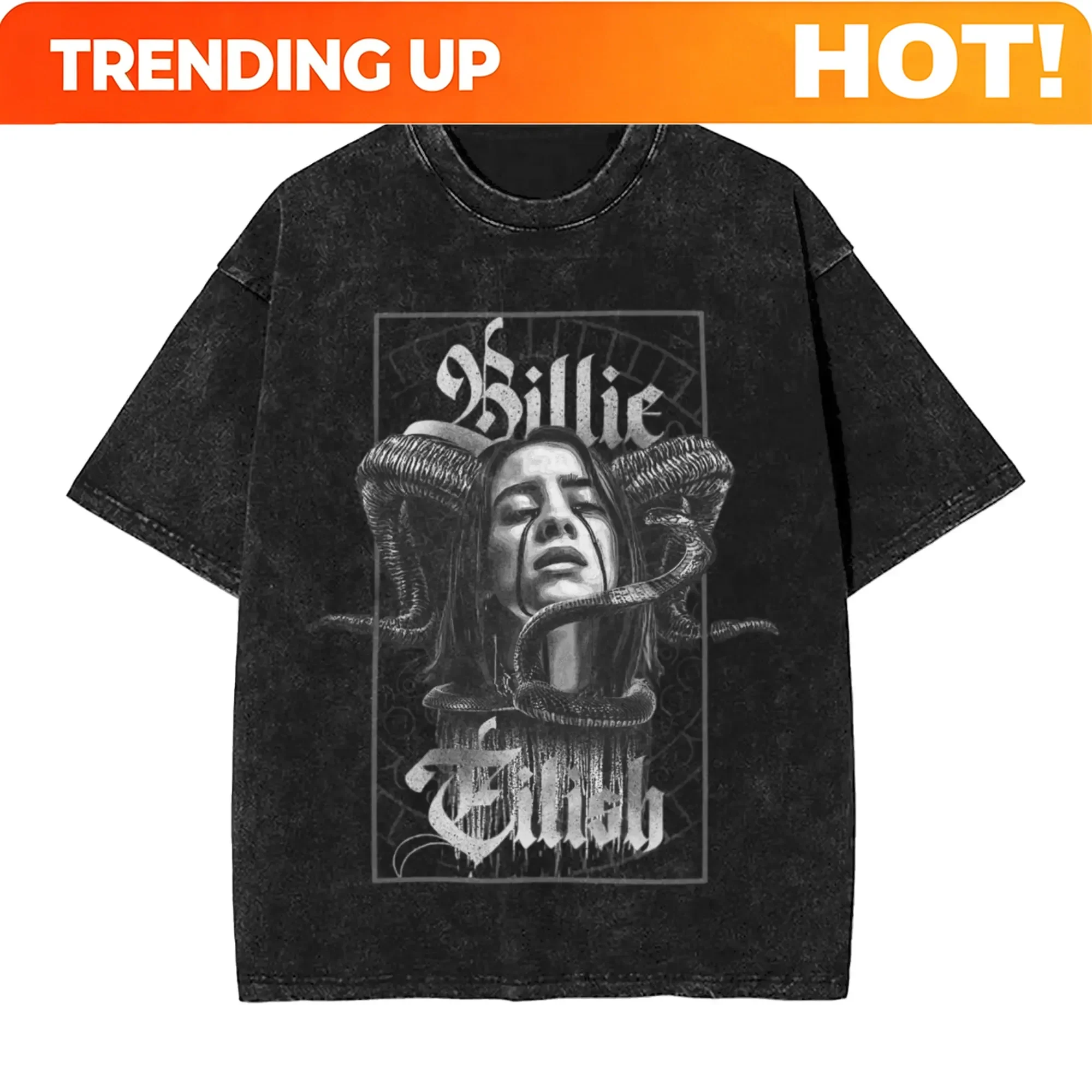 Customization Shirt Billie Eil - Poster Men Fashion ulasan dan harga
