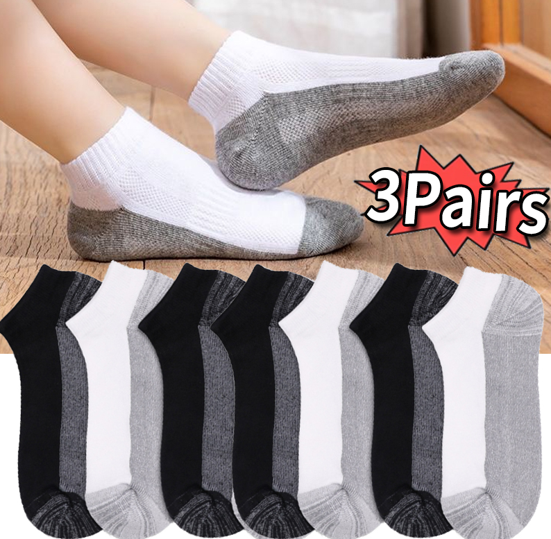 Summer Thin Ankle Socks Men Br - Socks Ankle Men ulasan dan harga