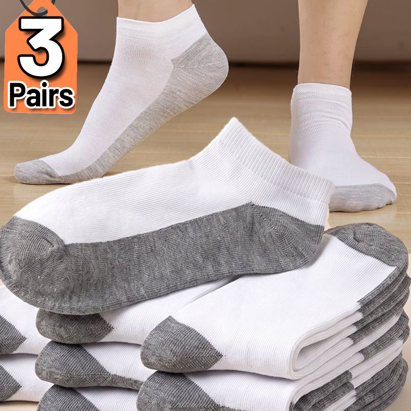 Summer Thin Ankle Socks Men Br - Socks Ankle Men ulasan dan harga