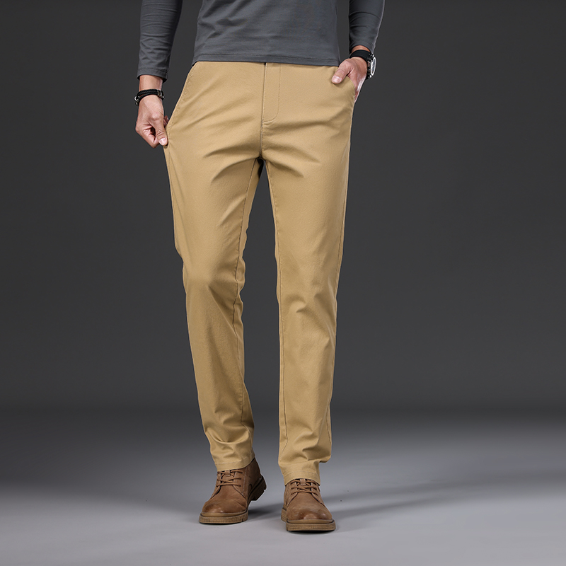 High Quality Spring Summer 97% - Chino Pants Men ulasan dan harga