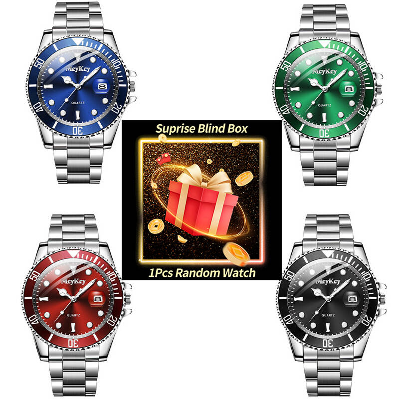 1PC Surprise Mystery Watch Bli - Mens Fashion Blog ulasan dan harga