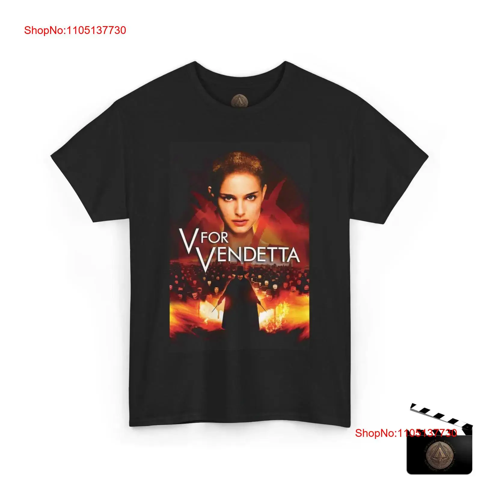 V For Vendetta Movie Poster T  - Poster Men Fashion ulasan dan harga