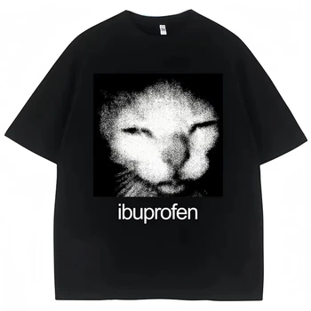 2026 Vintage Funny Ibuprofen C - Graphic Tee Oversized ulasan dan harga