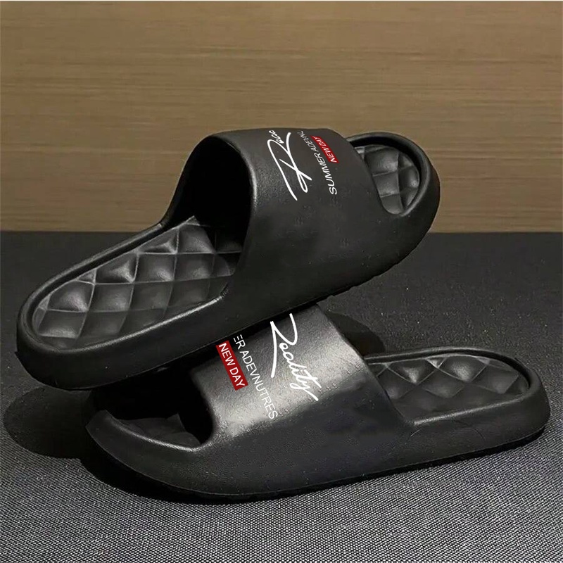 Couples Slippers Women Men Sof - Men'S Fashion Footwear ulasan dan harga