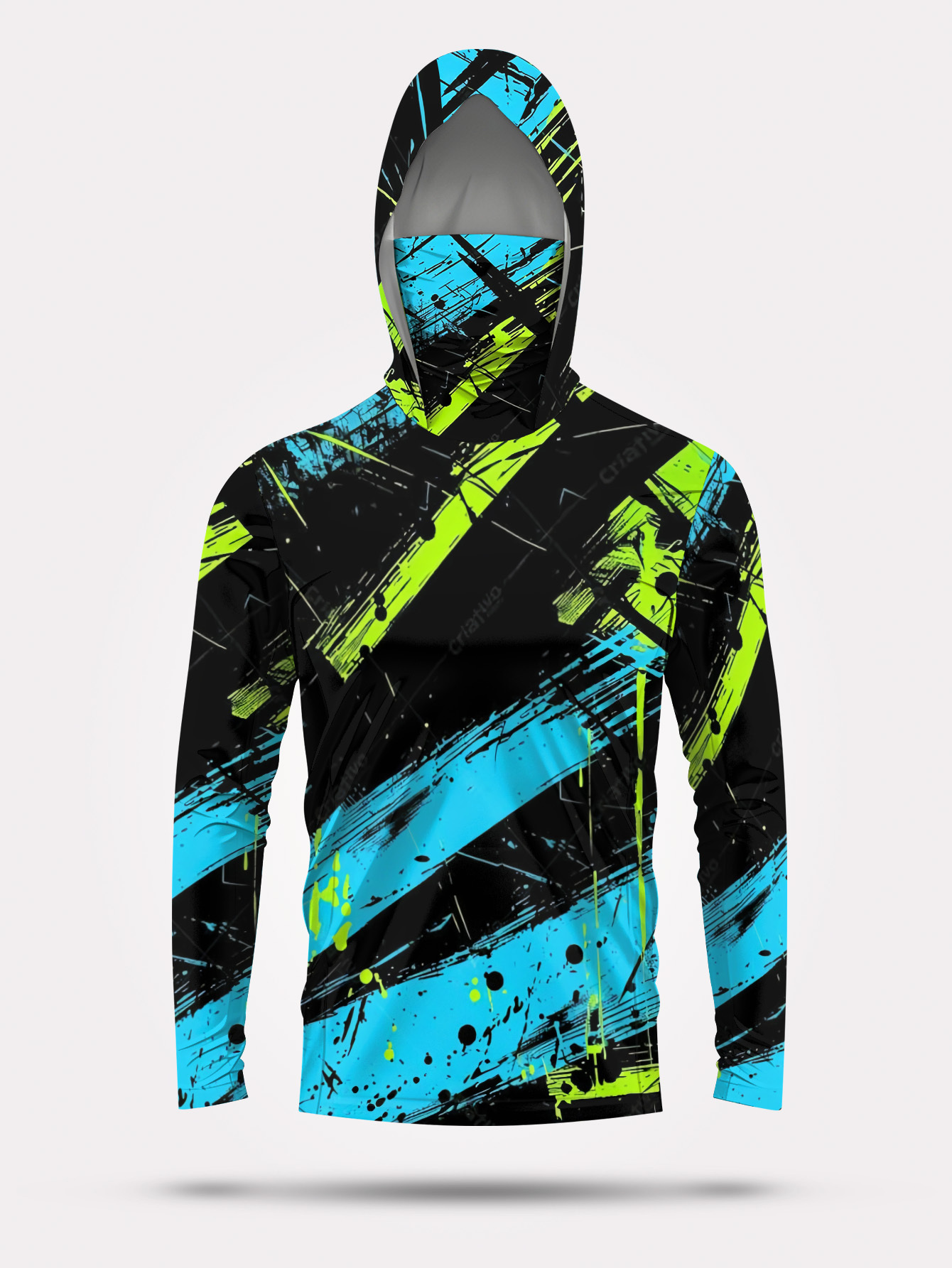 Fishing Hoodie Men Long Sleeve - Mens Fashion Summer ulasan dan harga