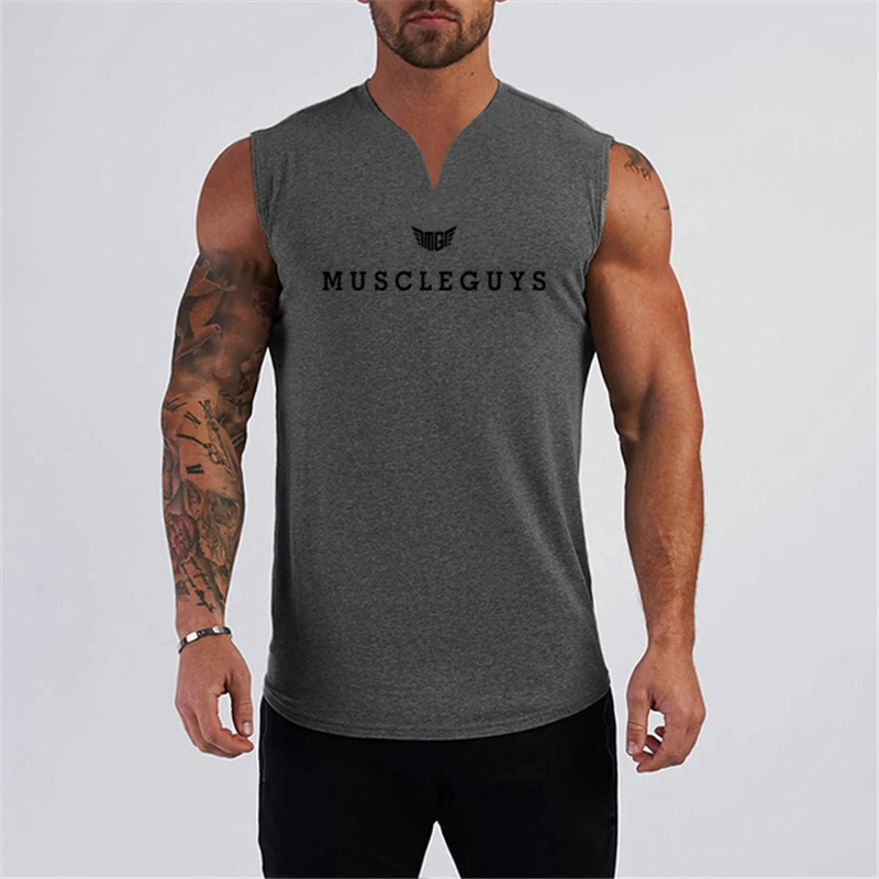 Gym Workout Breathable Men Run - Muscle Tee Workout ulasan dan harga