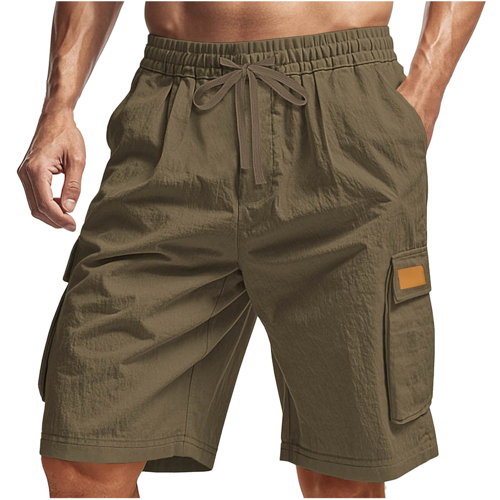 Multi Pocket Mens Cargo Shorts - Mens Fashion Cargo Pants ulasan dan harga