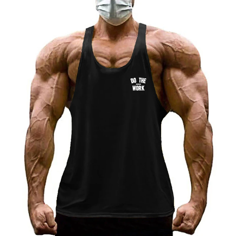 Men's Cotton Sleeveless Tees G - Muscle Tee Workout ulasan dan harga