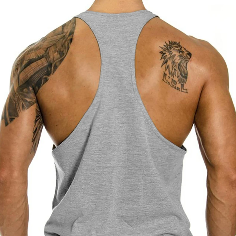 Men's Cotton Sleeveless Tees G - Muscle Tee Workout ulasan dan harga