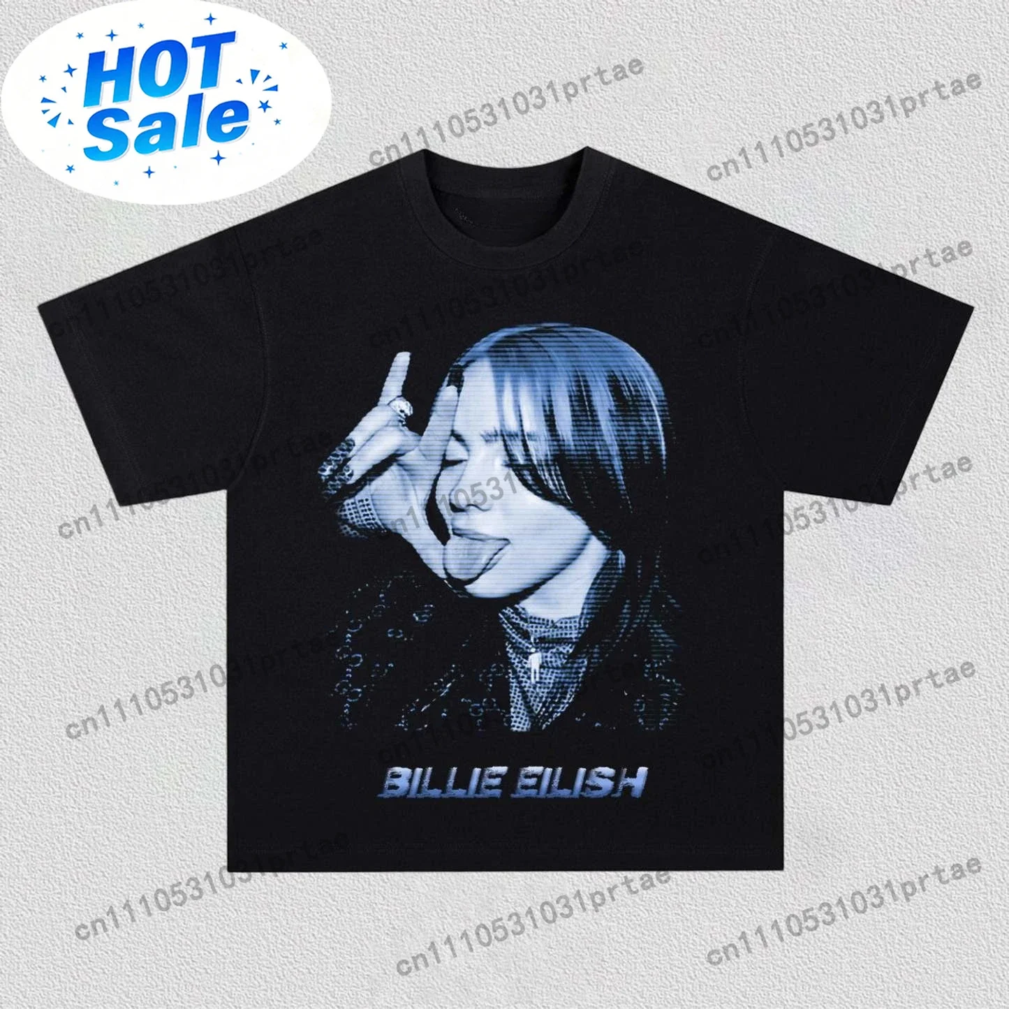 Billie Eilish Poster Graphic P - Poster Men Fashion ulasan dan harga