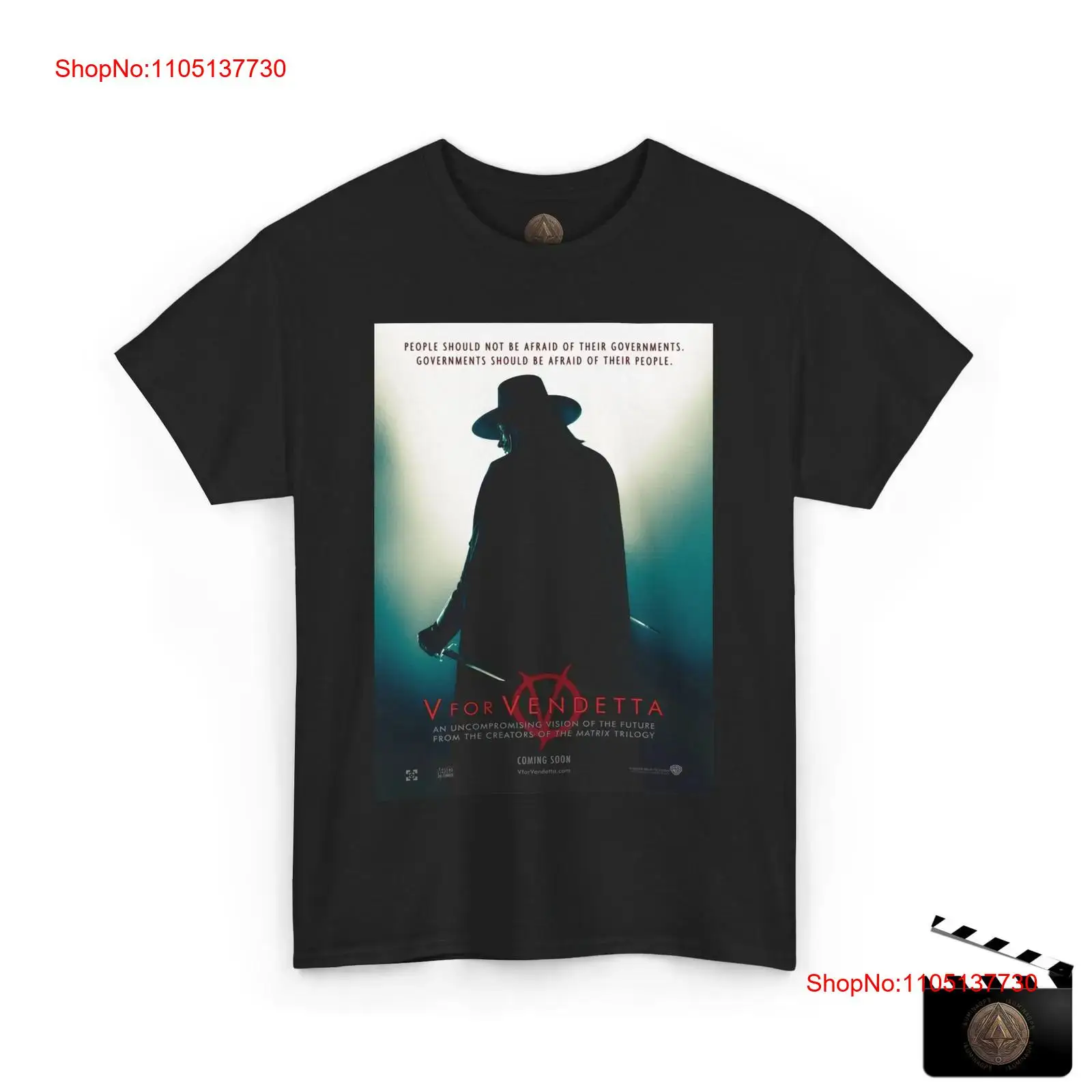 V For Vendetta Retro Movie Pos - Poster Men Fashion ulasan dan harga