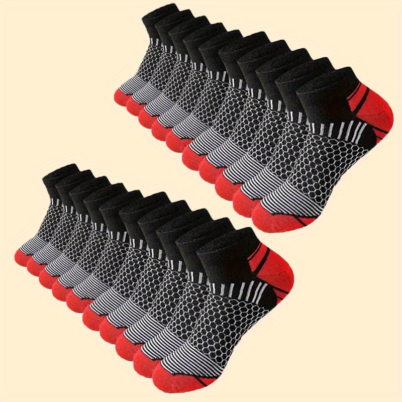 6 Pairs Men'S Short Sports Soc - Socks Ankle Men ulasan dan harga