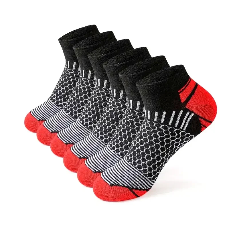 6 Pairs Men'S Short Sports Soc - Socks Ankle Men ulasan dan harga