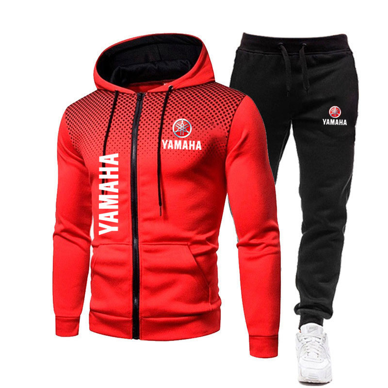 Yamaha Men's Sets Logo Print S - Mens Fashion Zip Up ulasan dan harga
