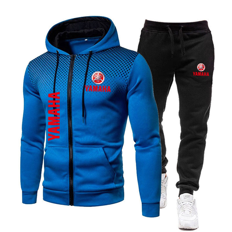 Yamaha Men's Sets Logo Print S - Mens Fashion Zip Up ulasan dan harga