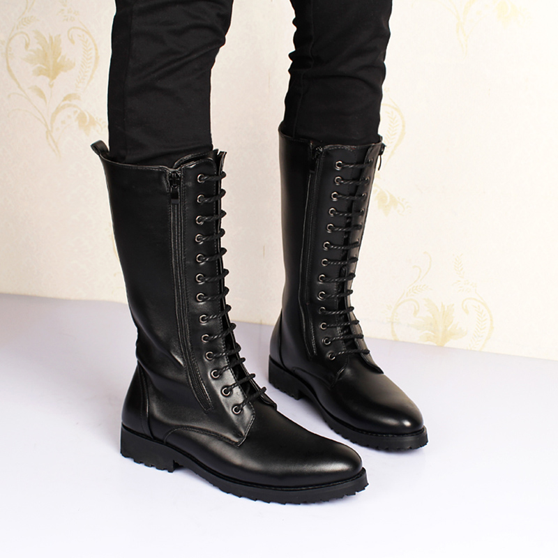 men's luxury fashion high boot - Mens Fashion Dress Shoes ulasan dan harga