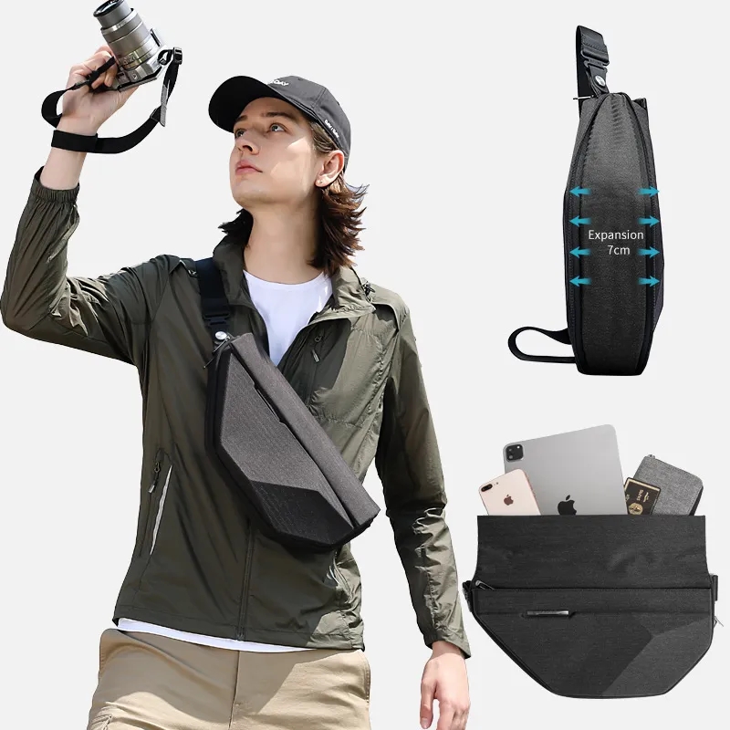 BANGE Cross Man Anti-theft Bag - Crossbody Bag Men ulasan dan harga