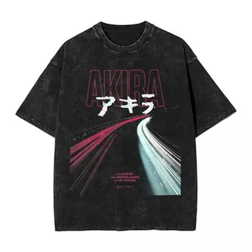 Manga Akira Graphic T Shirt Ha - Graphic Tee Oversized ulasan dan harga
