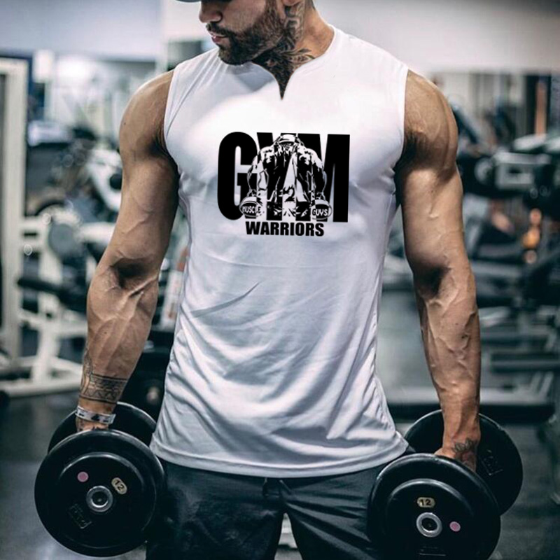 Summer Running V Neck Vests Gy - Muscle Tee Workout ulasan dan harga