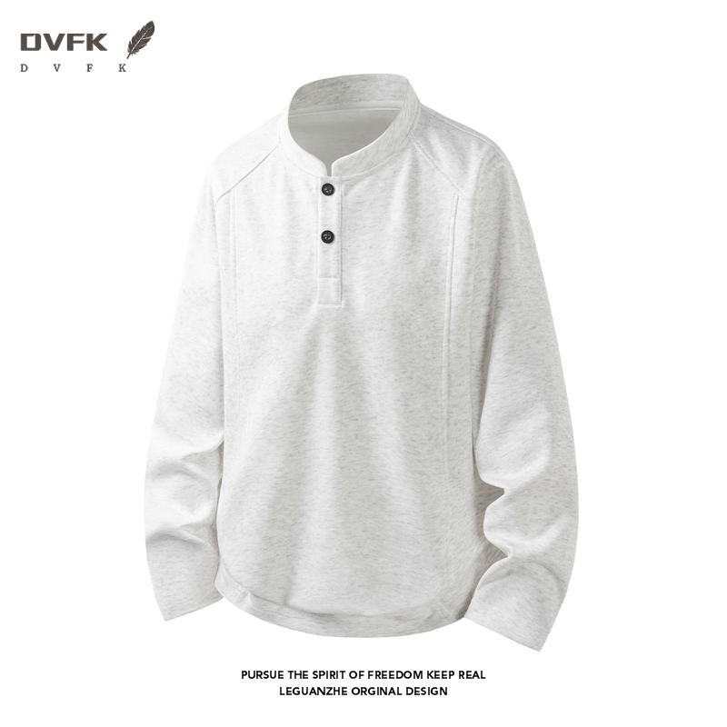 Men Raglan Sleeve Henley Long  - Mens Fashion Summer ulasan dan harga